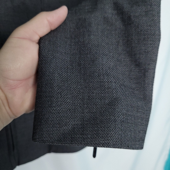 WHITE HOUSE BLACK MARKET Women's Jacket With Faux Leather Trim Size 2 - Picture 9 of 14